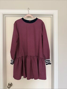 Addison Bay Long Sleeve Drop-Waist Dress - women’s XL